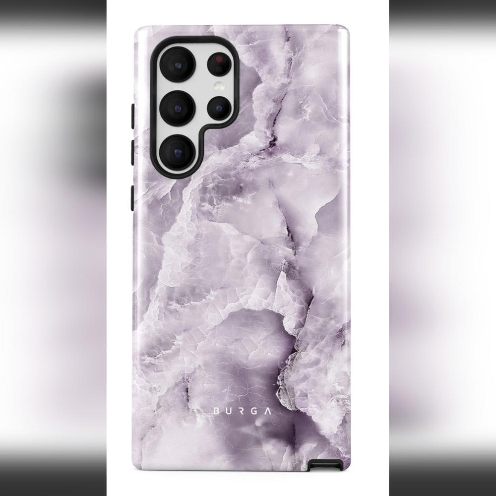 Burga Galaxy Samsung S22 Utra phone case Black Currant